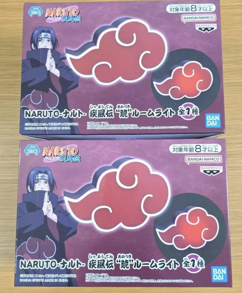 NARUTO ナルト 疾風伝 暁 ルームライト　2個
