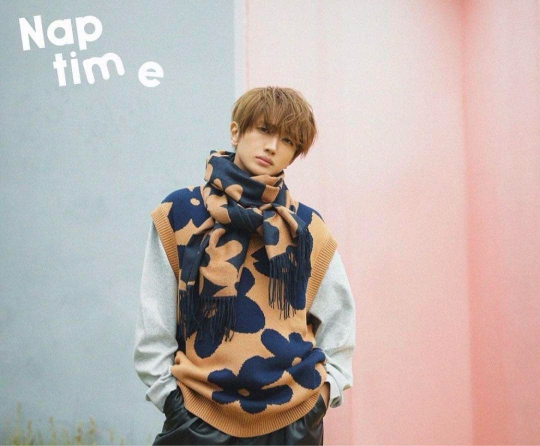 naptime ナップタイム ニットベスト Nissy 西島隆弘
