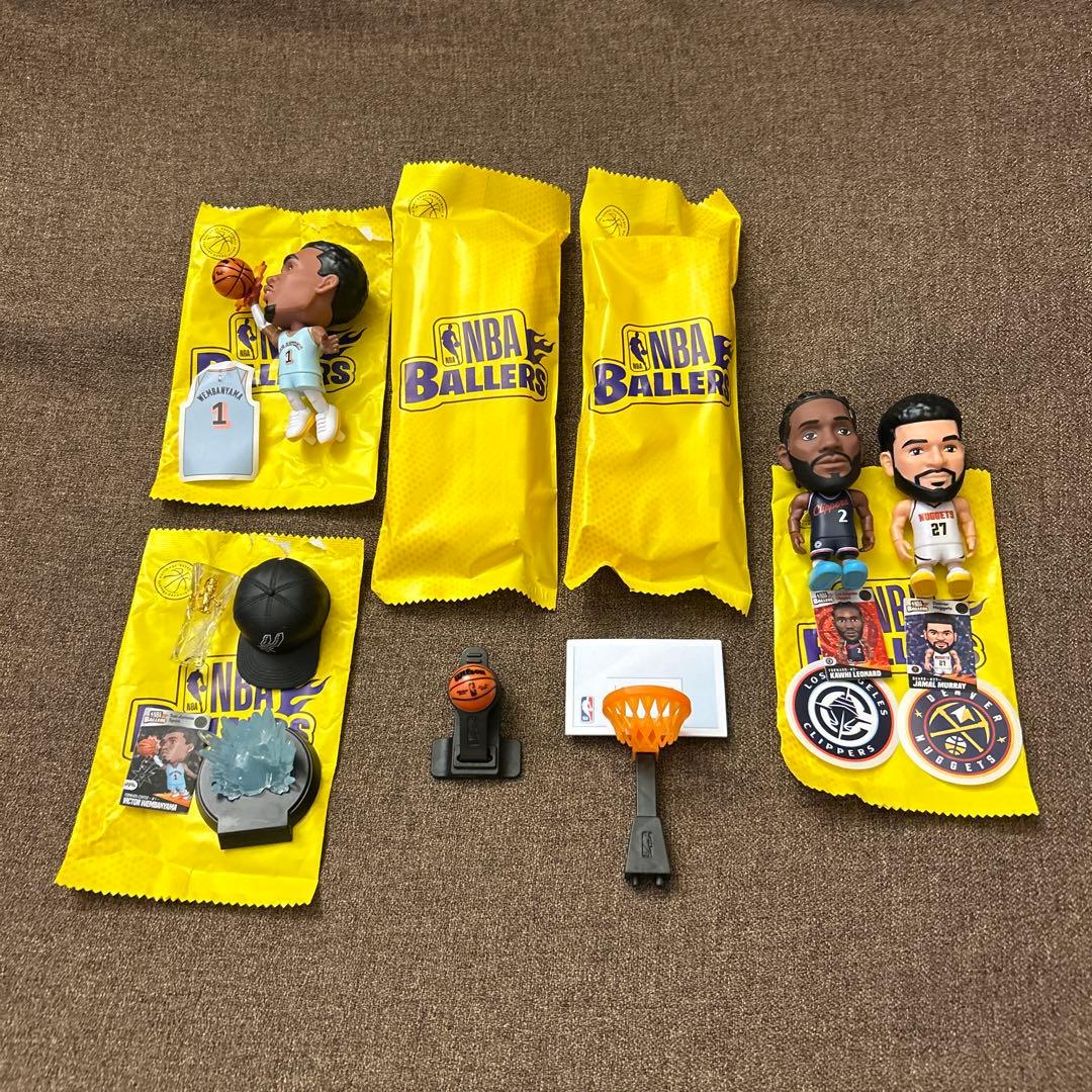 NBA BALLERS ウェンバンヤマ、レナード、マレー、 ハーフコートセット