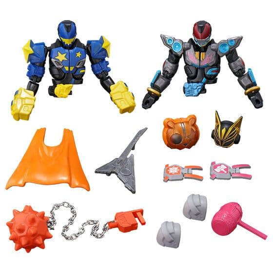 仮面ライダーギーツ　リボルブチェンジフィギュア　PB限定7種類セット