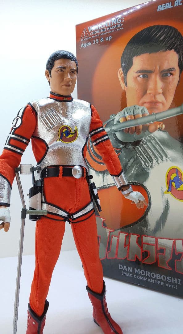 30cm可動✨MAC隊長/モロボシダン❗RAH◆ウルトラマンレオ☘️