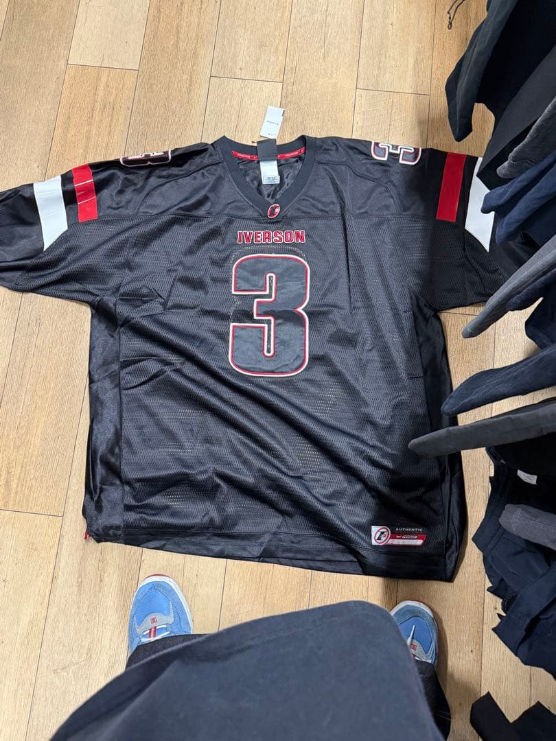 iverson アメフトゲームシャツ