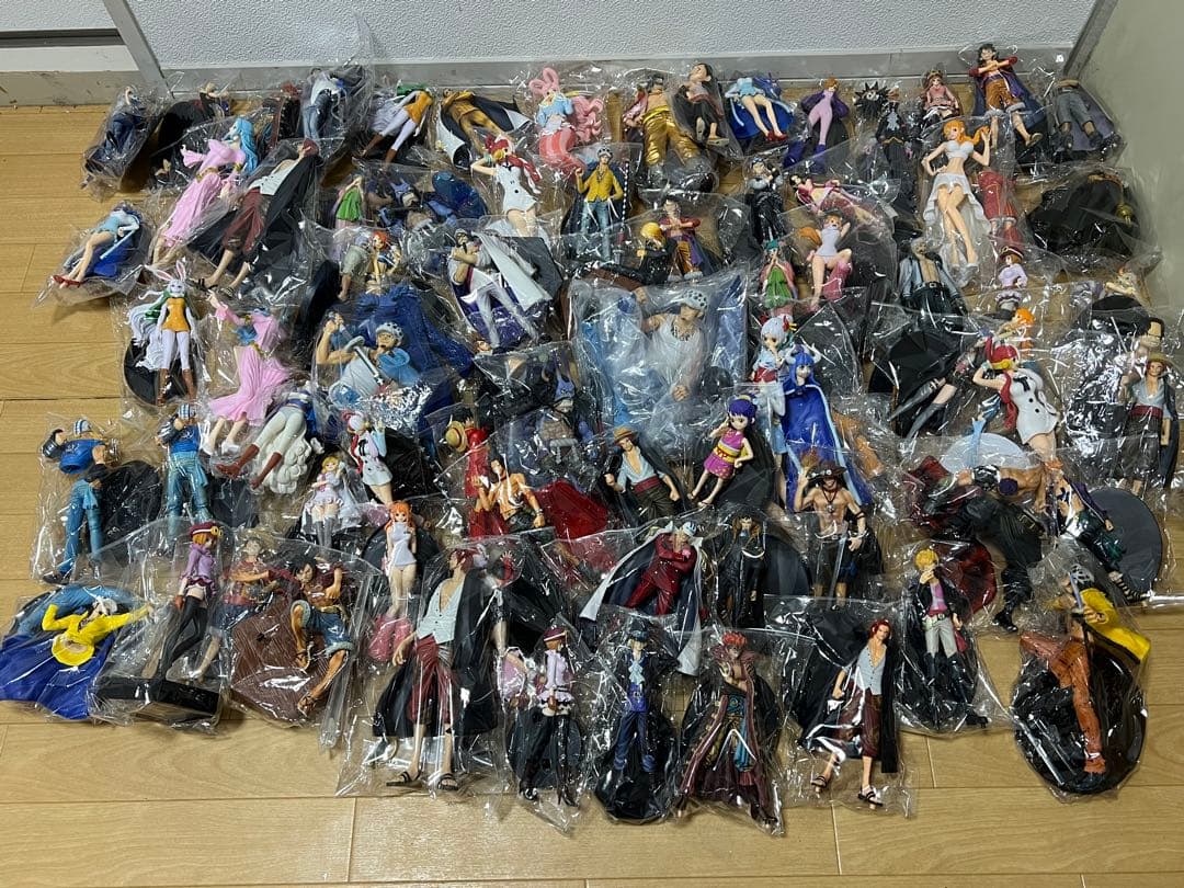 ジャンク品79体 ワンピースプライズフィギュア開封品 まとめ売り