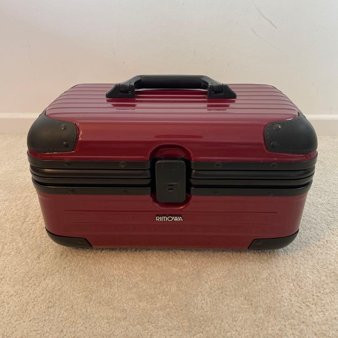RIMOWA Samba Nova ビューティケース18L ボルドーレッド 鍵付