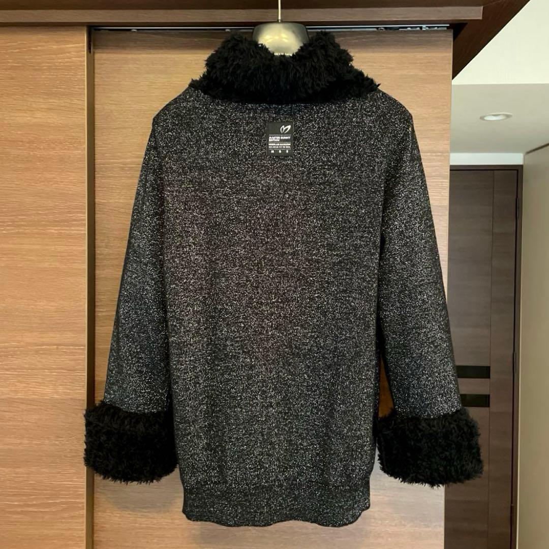 美品☆定価30800円 マスターバニーエディション ブラック タートルニット 2