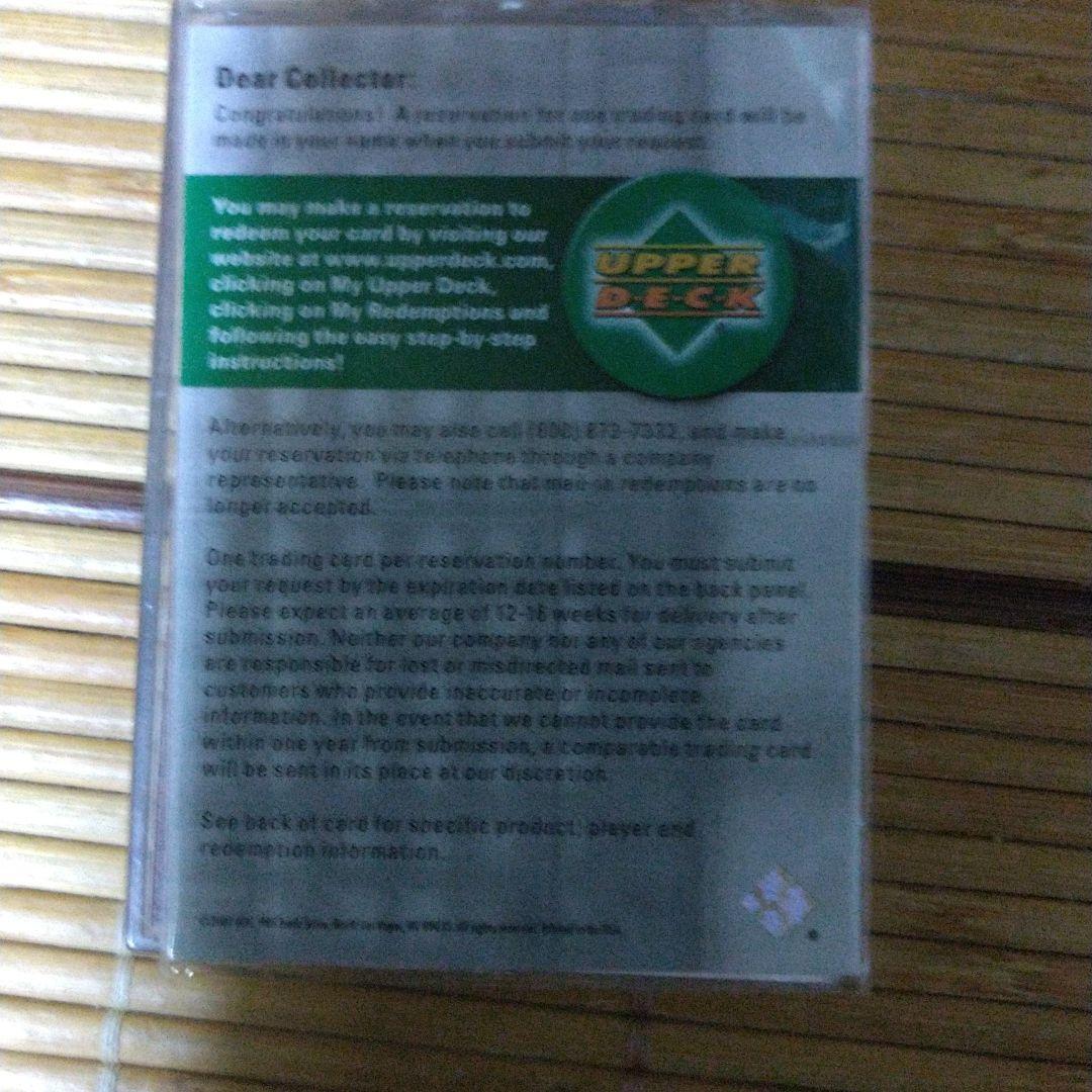 BostonREDSOX時代の松坂大輔投手の直筆サインカードです。