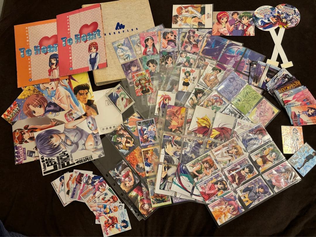 グッズ大量 leaf、こみっくパーティー、To Heart、ホワイトアルバム、痕