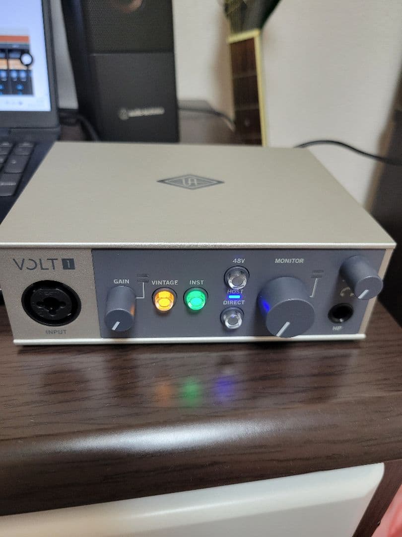【りこ】Volt 1 オーディオインターフェイス