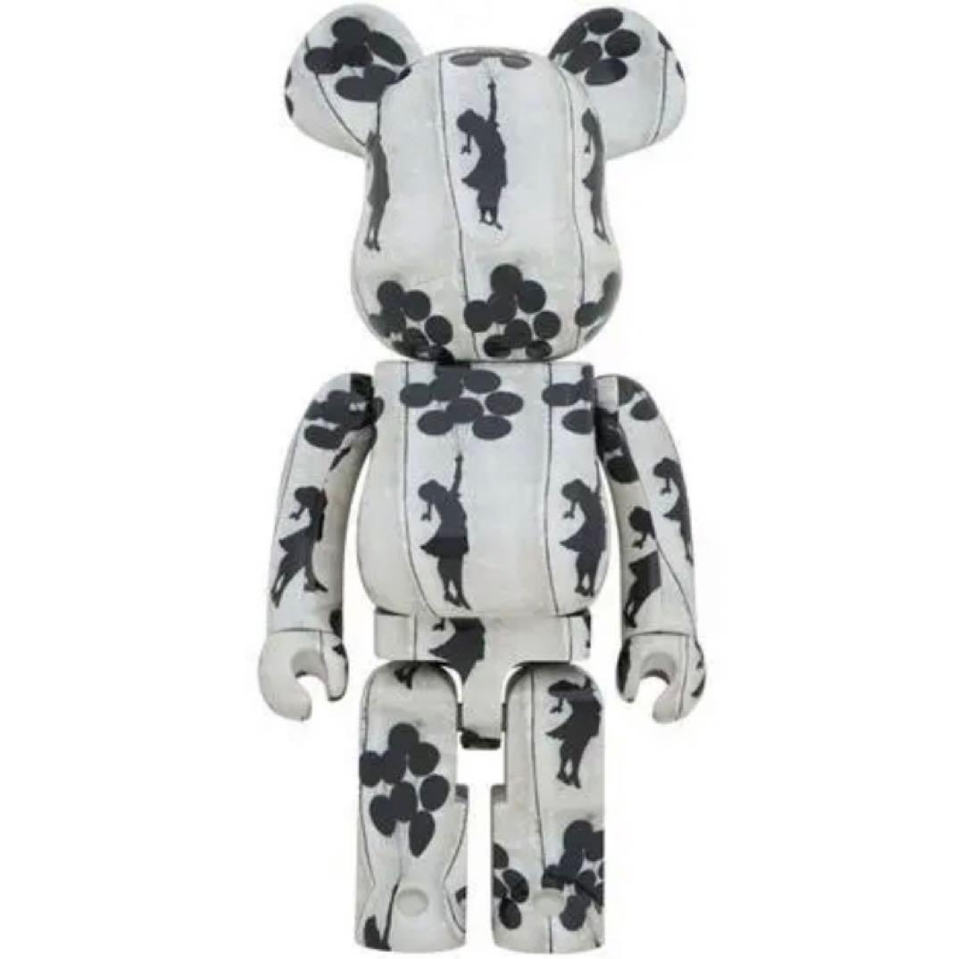 ベアブリック 新品　バンクシー　フライングバルーン　BE@RBRICK1000%