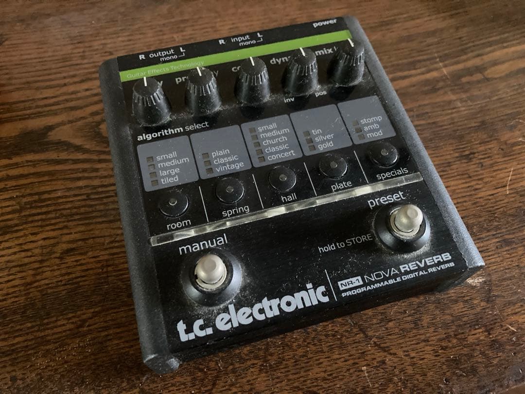 TC Electronics Nova Reverb 動作品　アダプタ付
