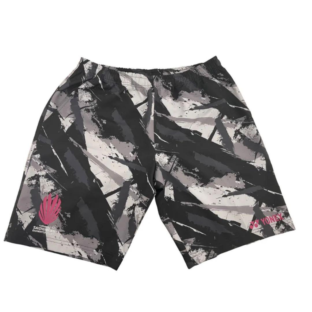 再春館製薬所　バドミントンハーフパンツ　YONEX