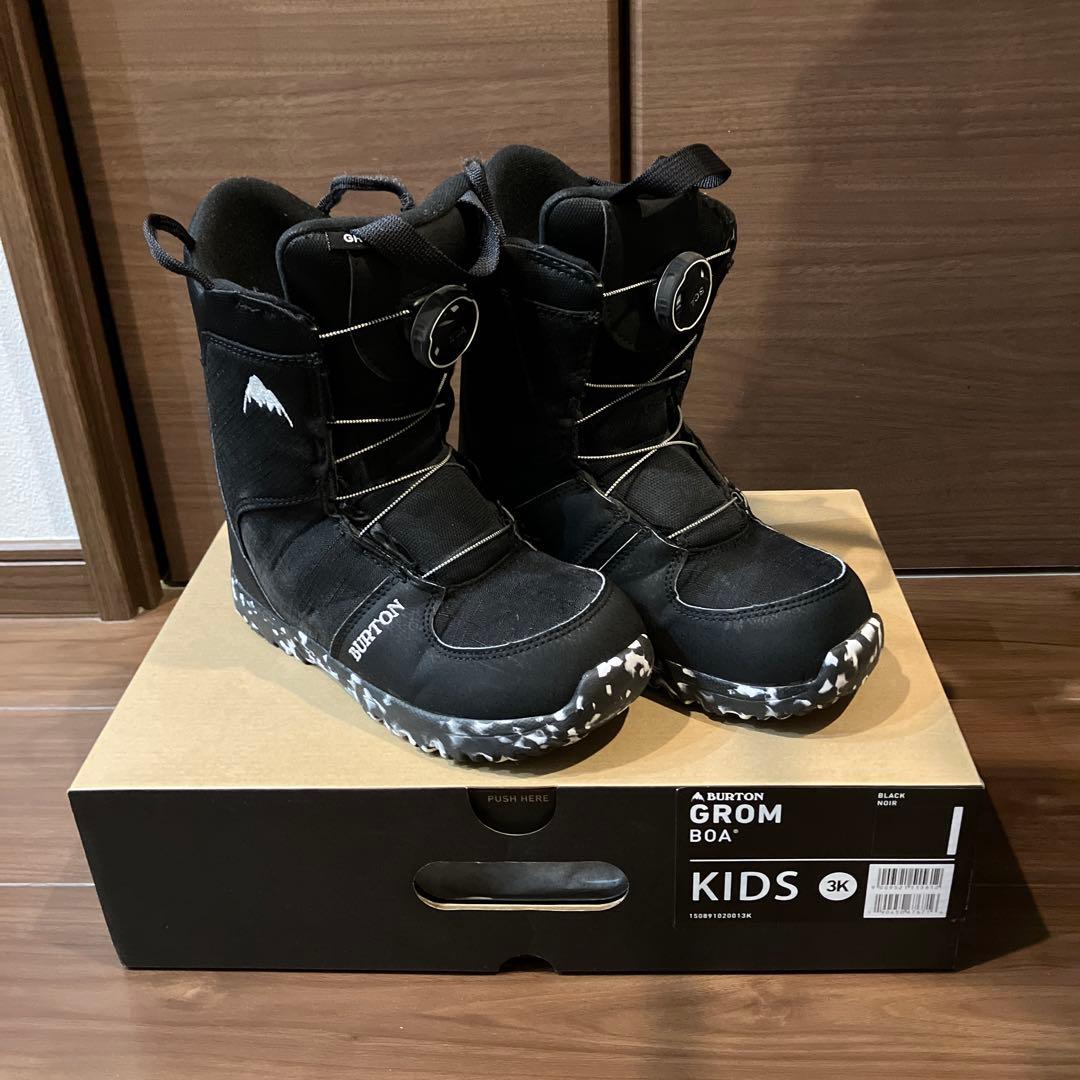 BURTON GROM BOA 3K ブラック　21cm