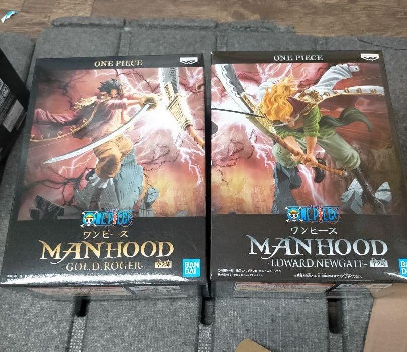 ワンピース MANHOOD-ロジャー ニューゲート フィギュア セット