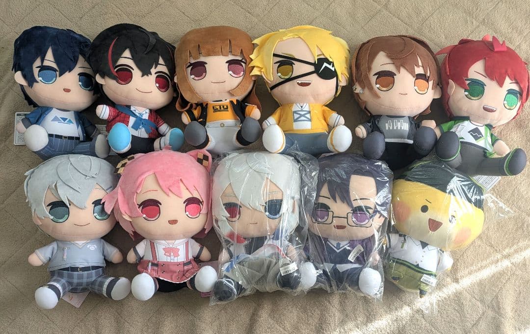 カラフルピーチ　おおきなBIGぬいぐるみ　全員　コンプリート　からぴち
