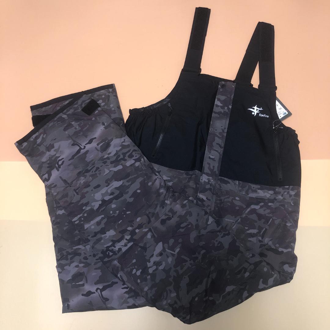 Foxfire　フロストレイクビブ　パンツ　XXL【新品】ブラックカモ　防水防寒