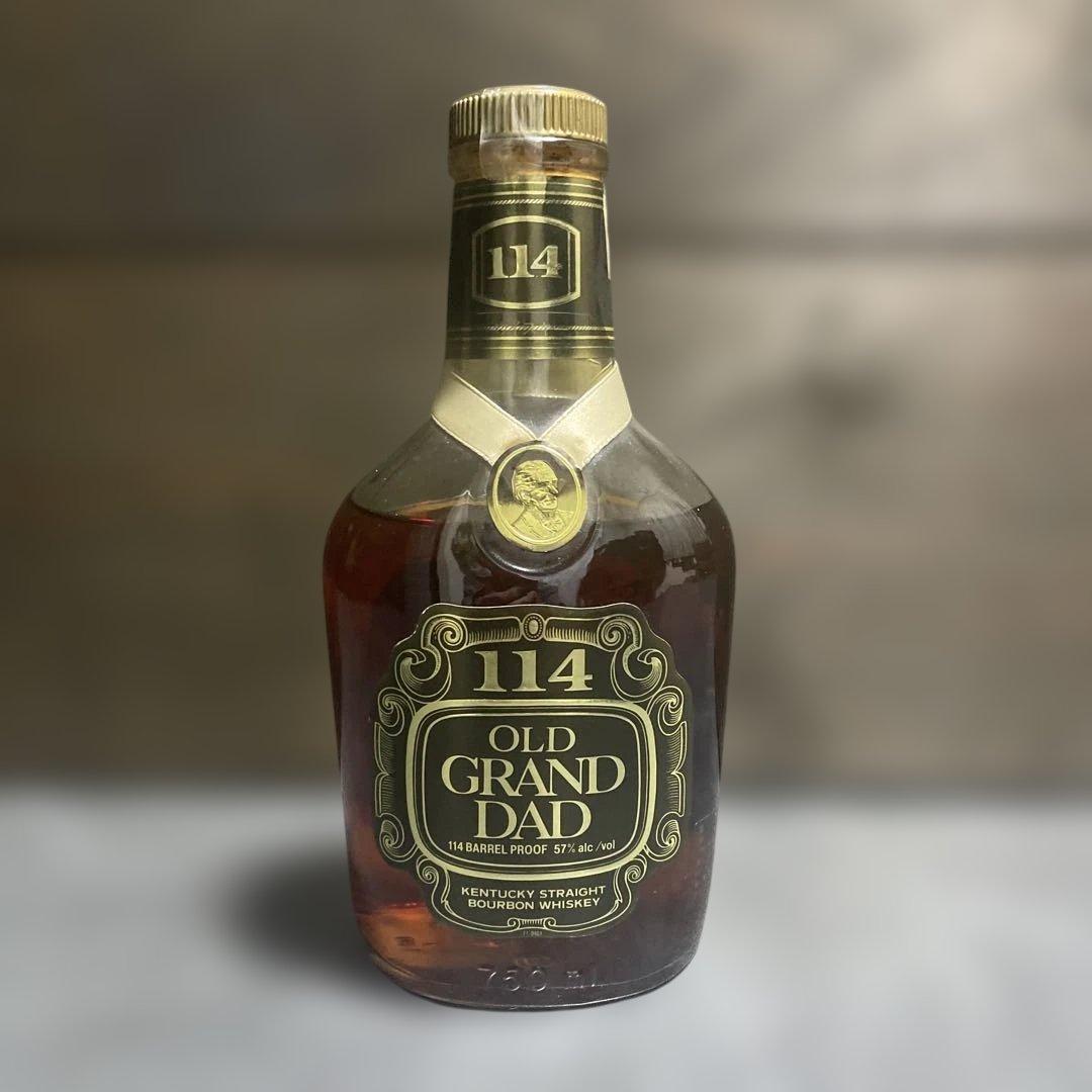 Old Grand Dad 114 ウイスキー LOＴ N O18訳あり