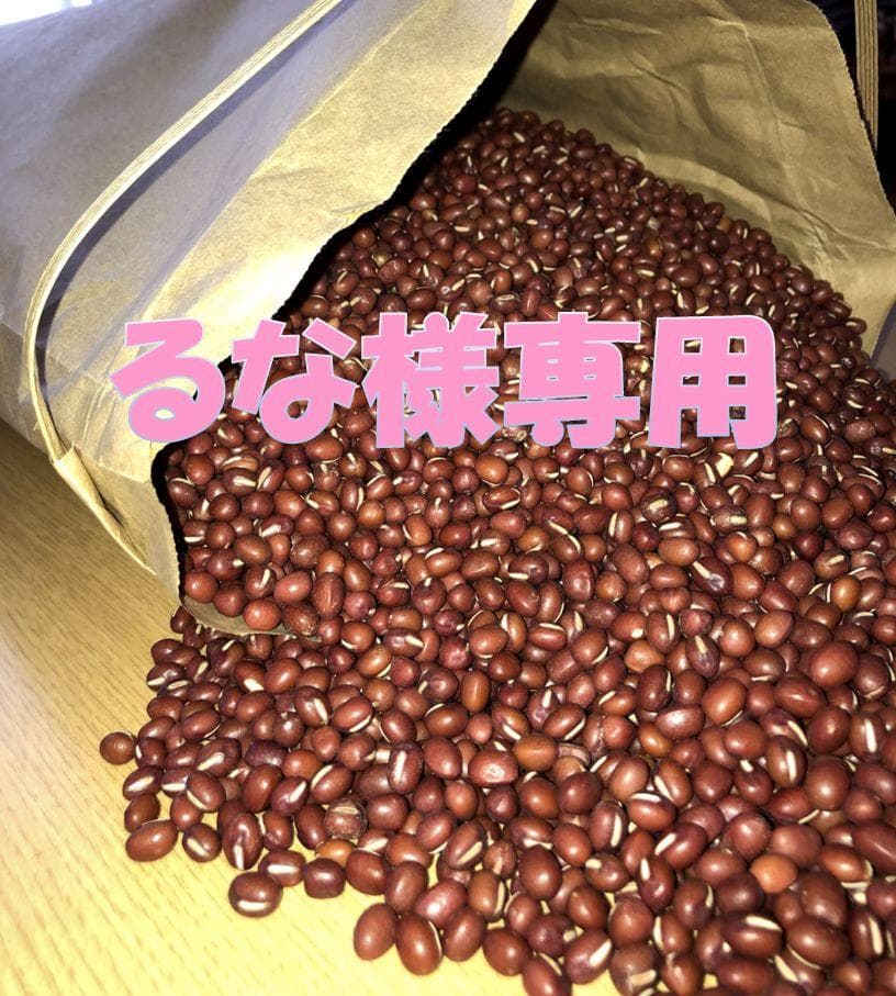新豆 大納言小豆 北海道石狩産 10.0kg るな