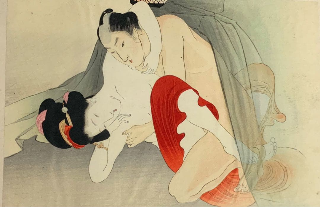 春画 枕絵十ニ図