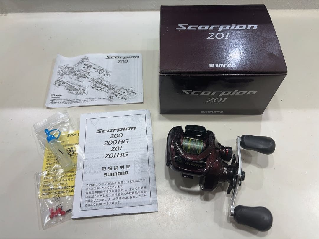 シマノ 14 スコーピオン 201 左巻