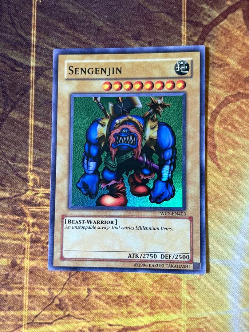 遊戯王 千年原人 英語版 スーパー WCS