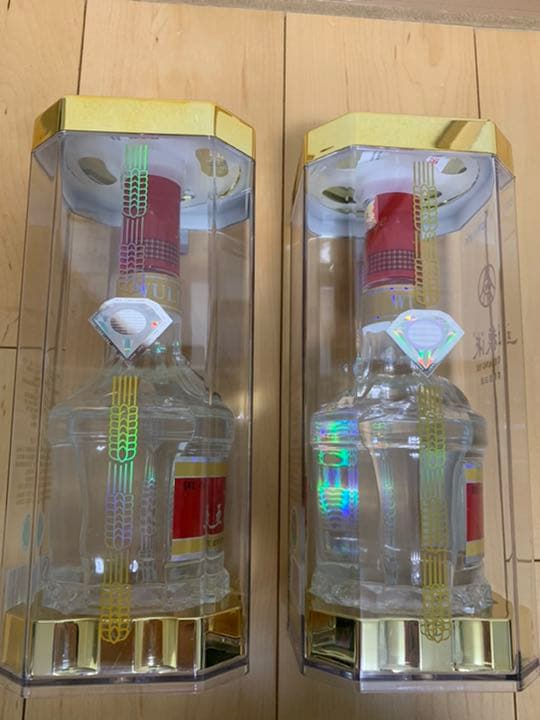 (未開封)中国白酒　五粮液　500ml 45度　2016年(2本セット)