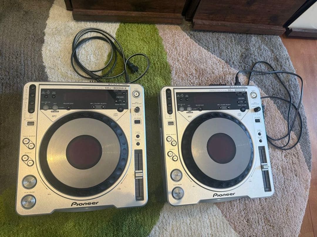 Pioneer CDJ-800MK2 コンパクトディスクプレーヤー　2つセット