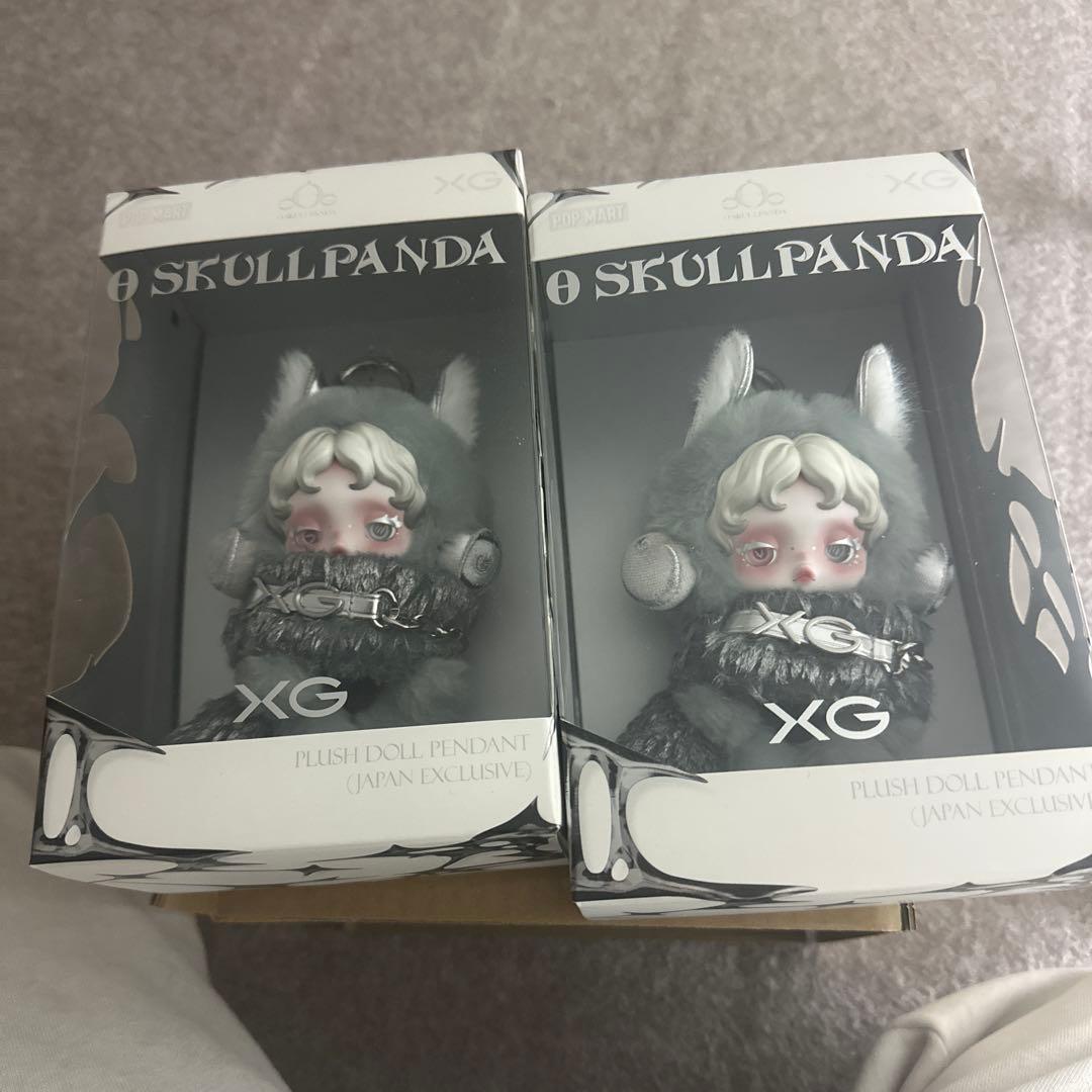 スカルパンダSKULLPANDA XGコラボ　POPMART 新品未開封 ２個