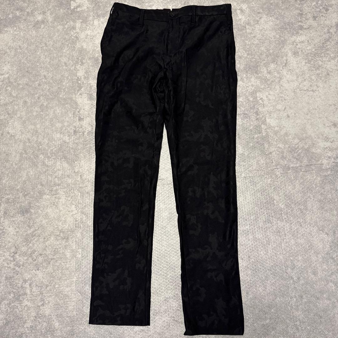 【美品】BRIEFING GOLF パンツ カモフラブラック　 Mサイズ