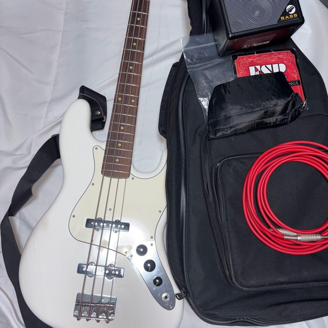 EDWARDS E-JB-105ALR SW エレキ ベース フルセット 本体