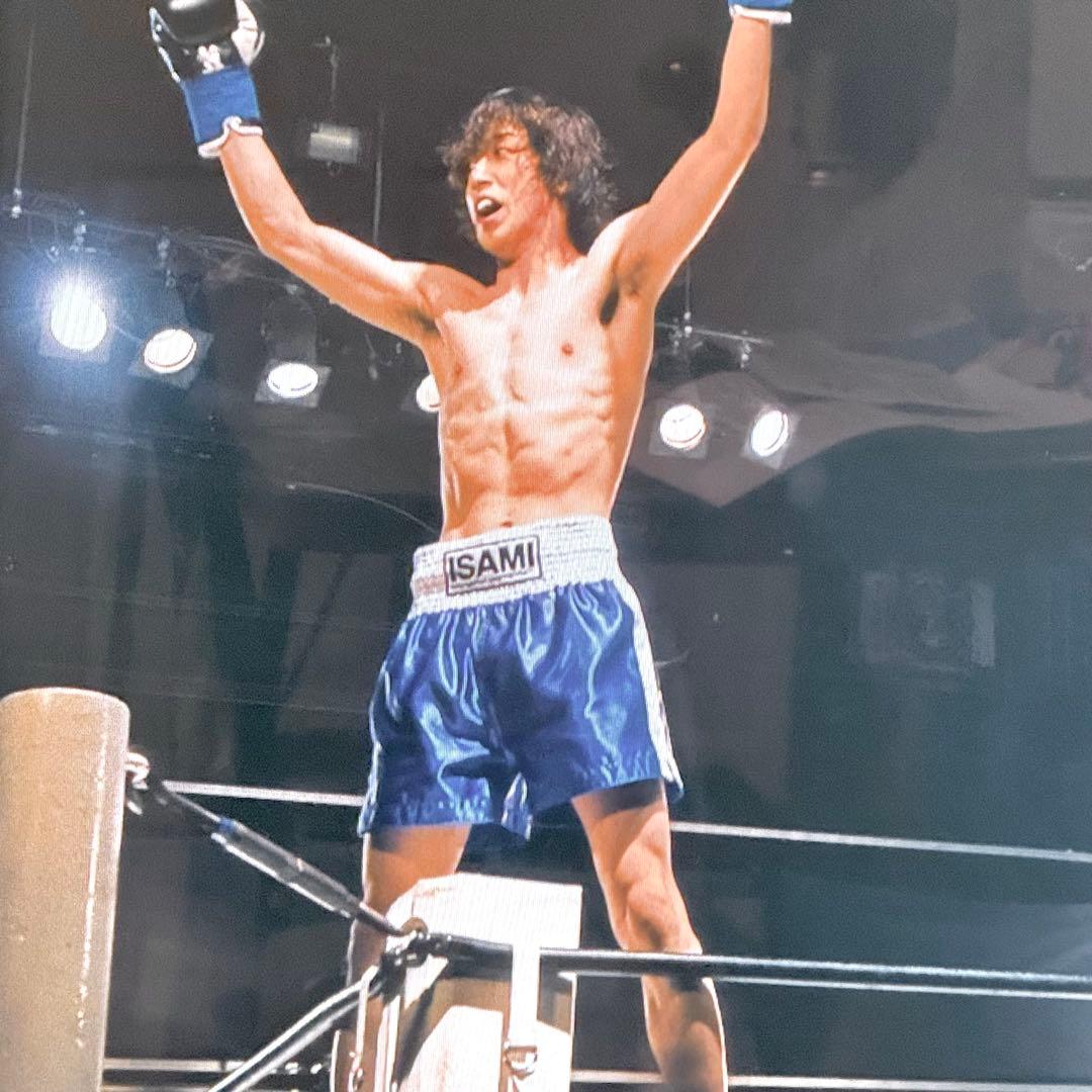 ISAMI イサミ 横浜流星モデル ボクシングパンツ