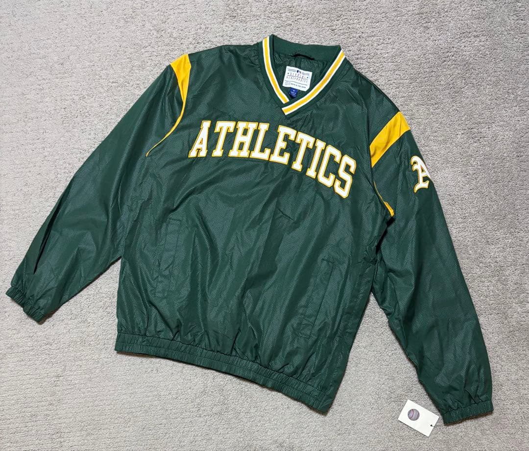 MLB オークランドアスレチックス G-III ナイロンジャケット