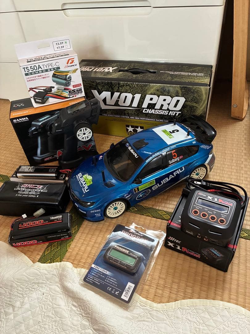 のん⭐︎タミヤ XV01 PRO インプレッサ フルセット ラジコン