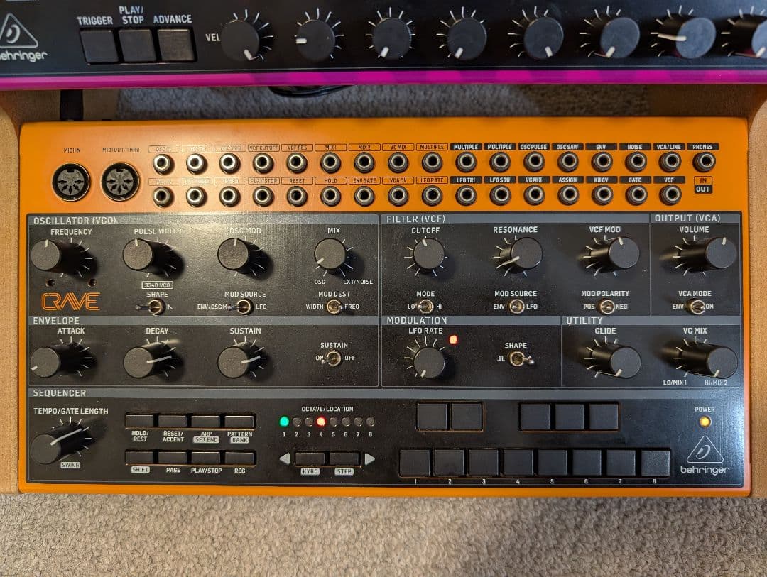 Behringer セミモジュラーシンセ3台セット【箱付美品】
