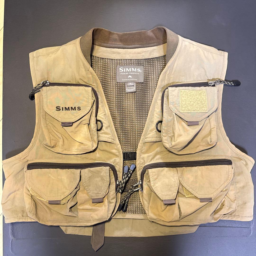 SIMMS フィッシングベスト ベージュ