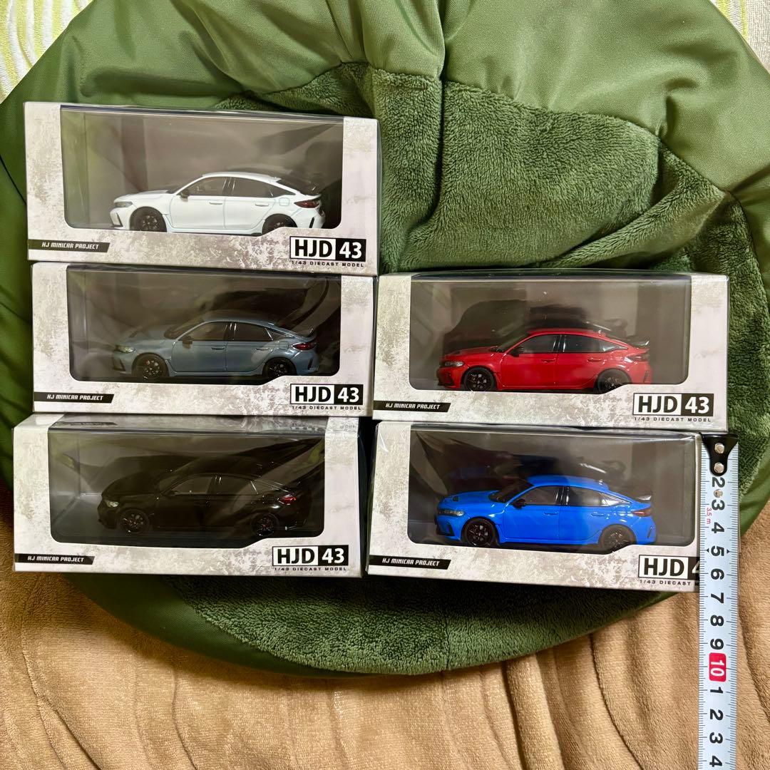 【セール中】【 1/43 ホンダ シビックTYPE R FL5セット