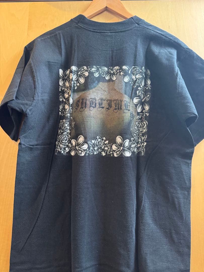 Sublime バックプリント Tシャツ L ブラック　バンドT サブライム