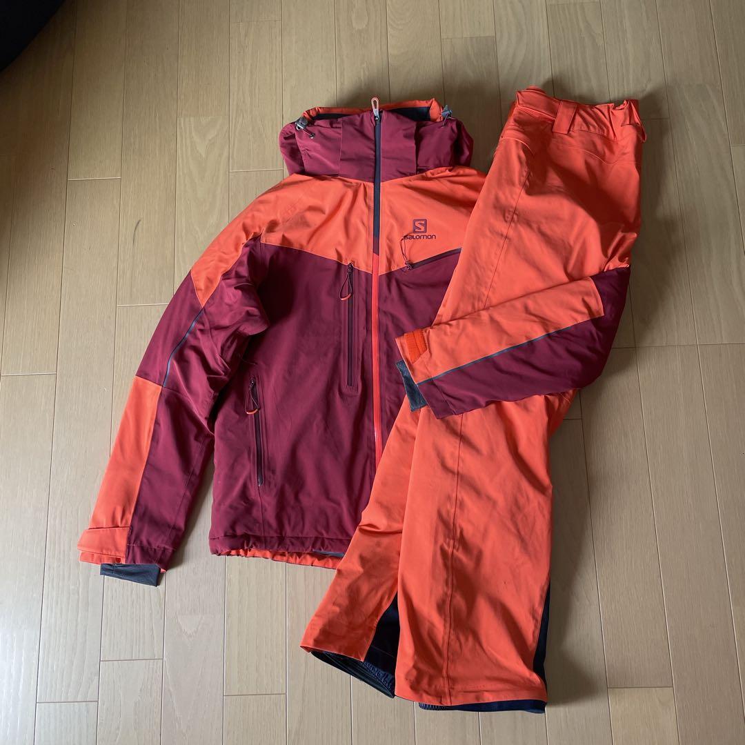 サロモン　SALOMON スキーウェア中古サイズM（Lサイズ相当）