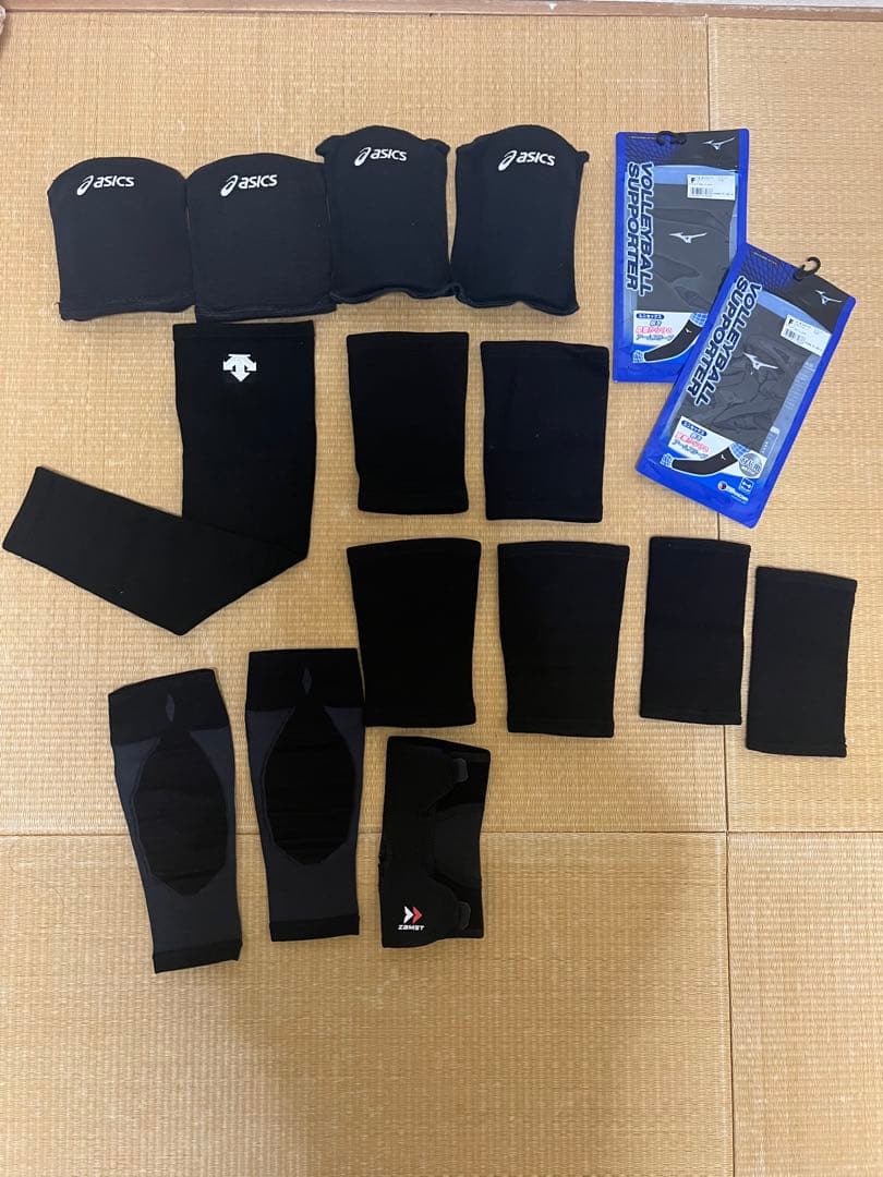 バレーボール用サポーターセット