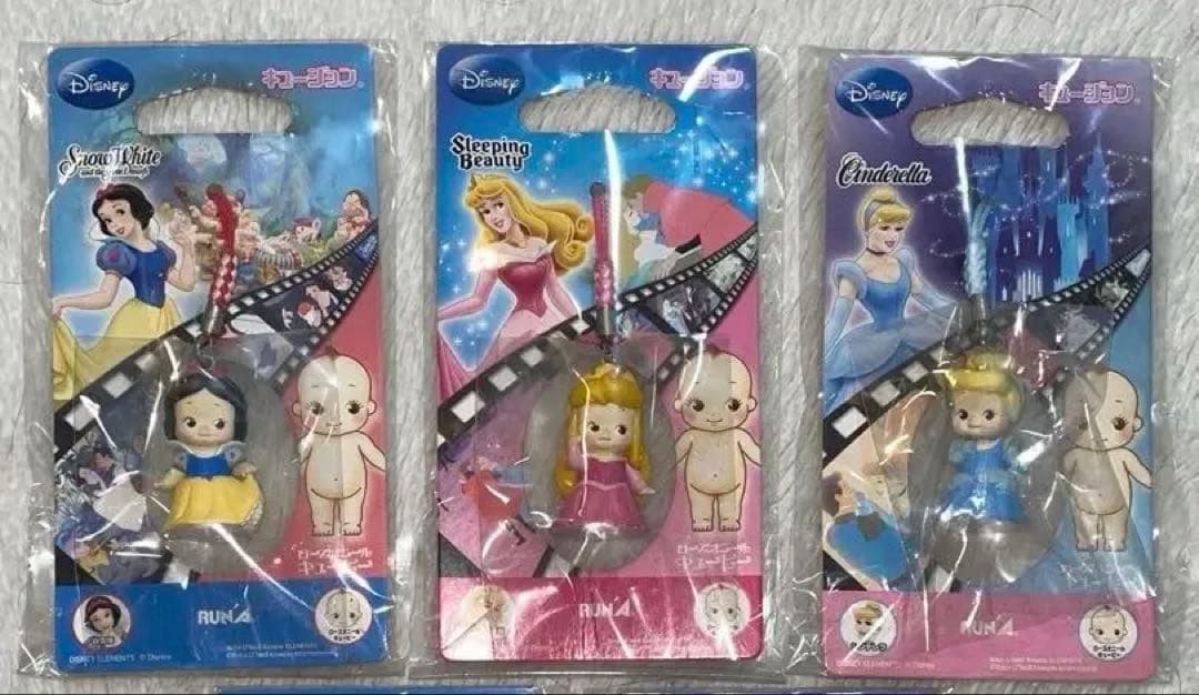 【バラ売り可、未開封】キュージョン ディズニープリンセス （アリエル、ベル以外）