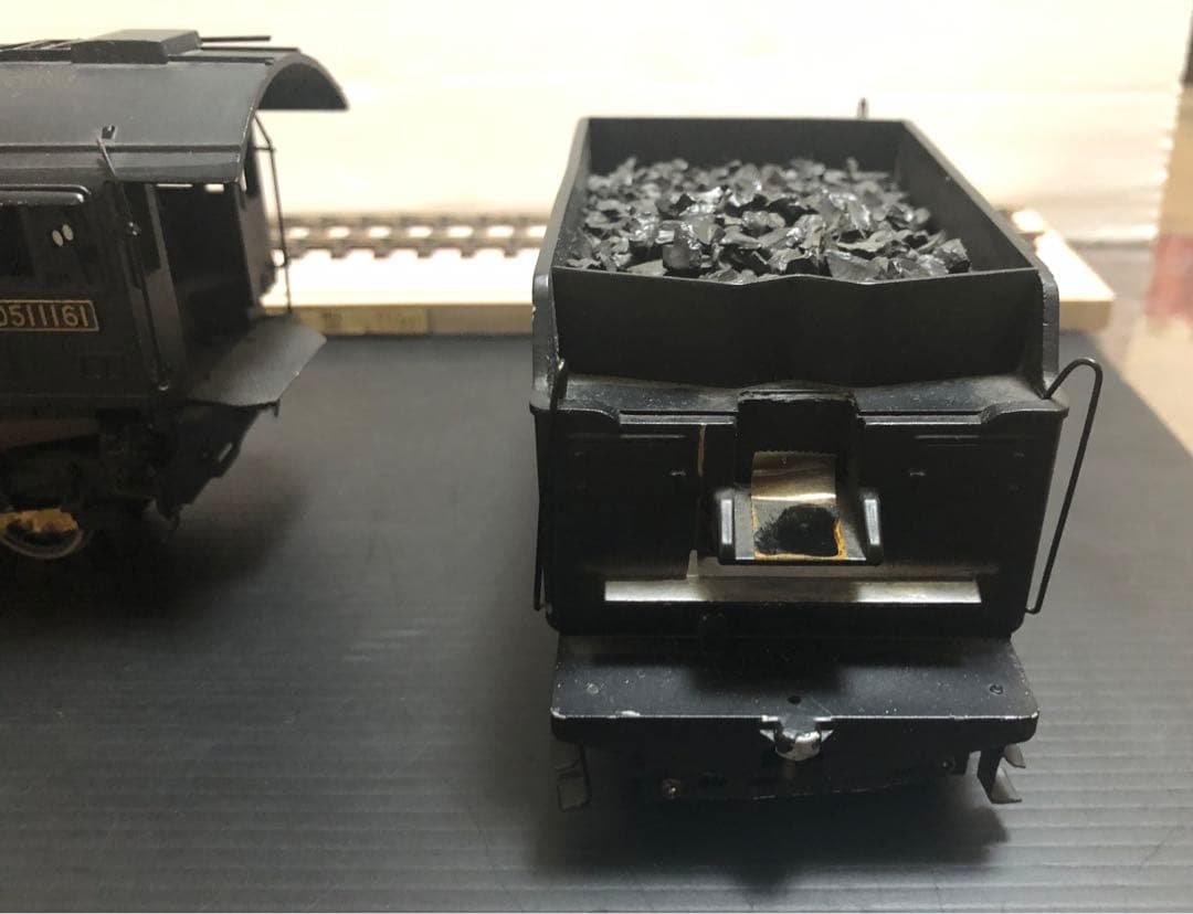 ［ジャンク］鉄道模型　1/42 型式D51 蒸気機関車　全長47cm 鉄製