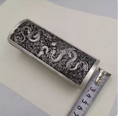 双龍戯珠棺が 開運風水 招財 装飾品 工芸品 美術品 置物
