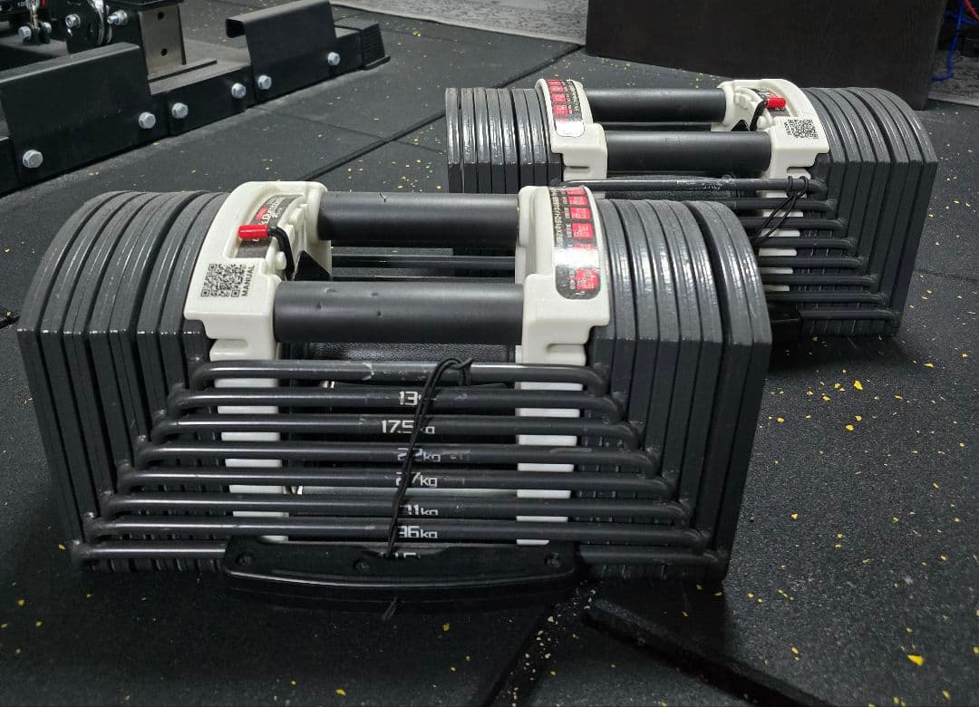 クイックダンベル/ブロックダンベル 片方 最大40.5kg×2個