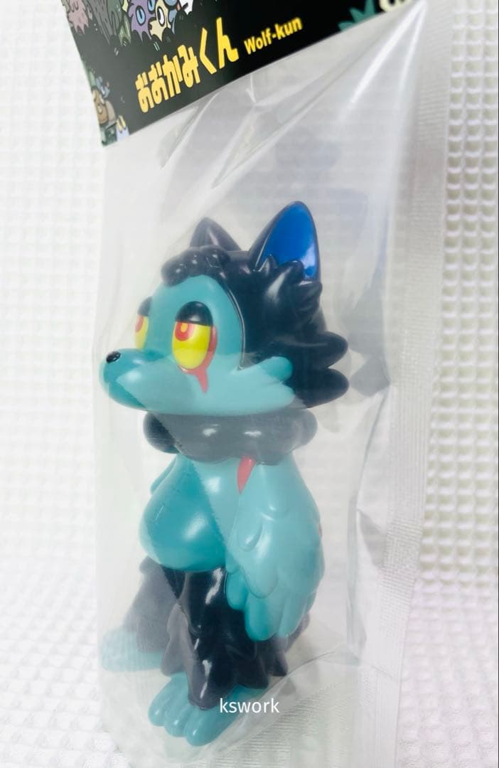 新品未開封　あらいきりこ　おおかみくん　デビルマンver. ソフビ