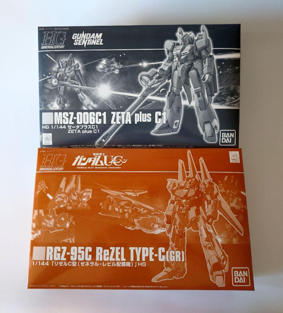 1/144 HGUC ΖプラスC1 1/144 HGUC リゼルC型