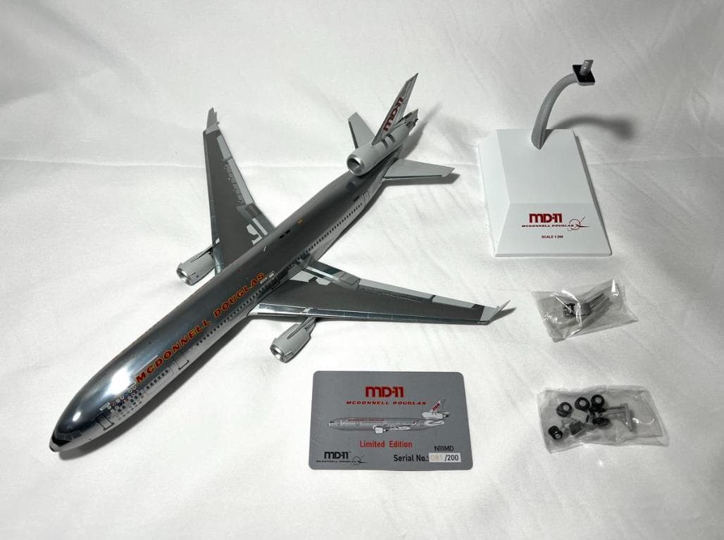 JC Wings 1:200 MD-11 N111MD 初号機
