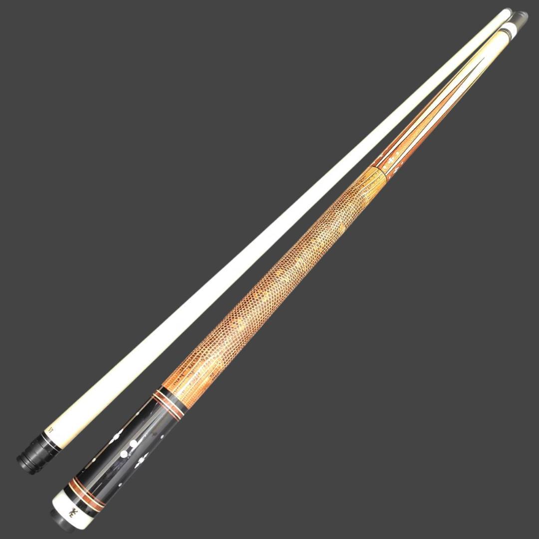 ADAM アダム ビリヤード キュー CL-5 トカゲ革 美品 MH284