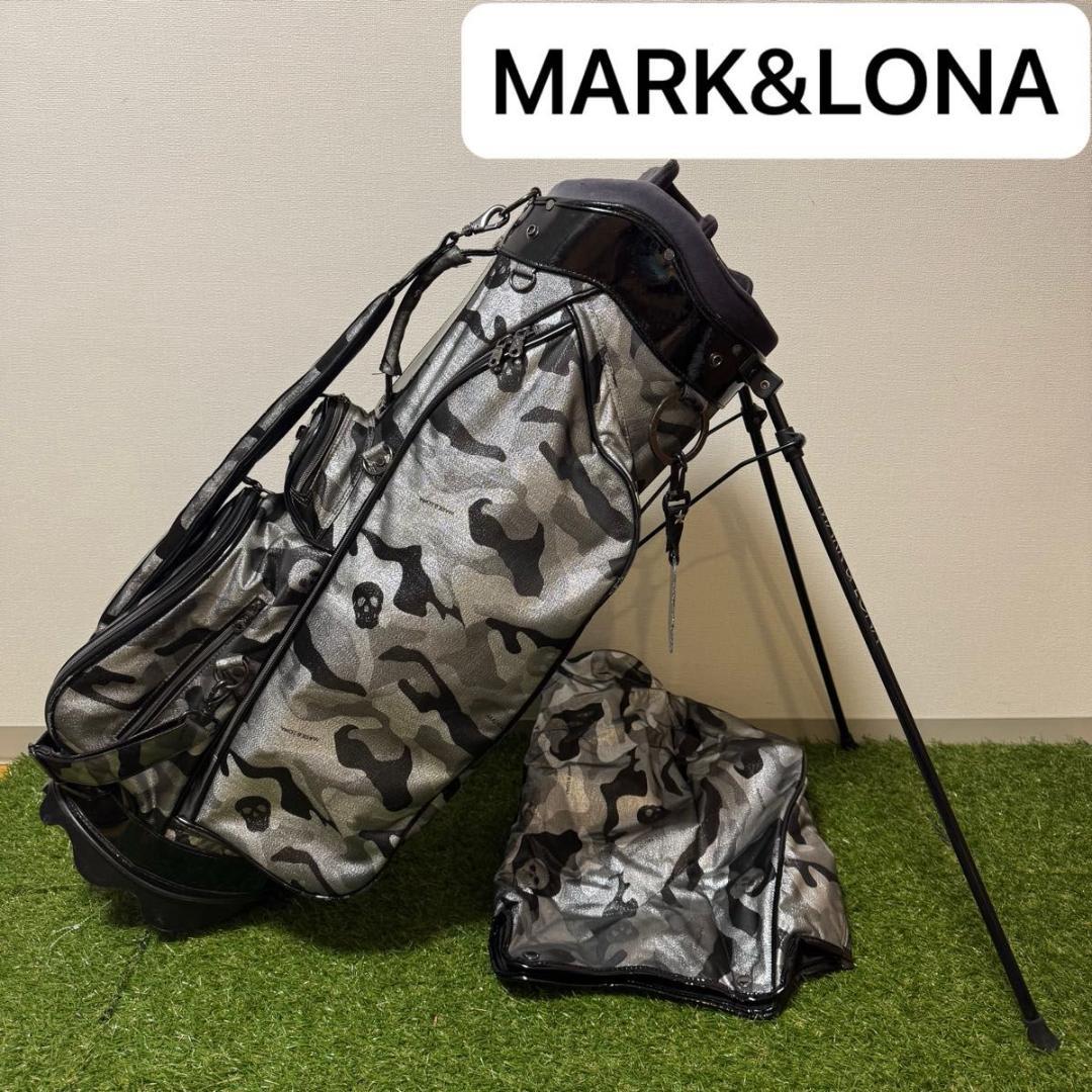 MARK&LONA マークアンドロナ スタンド式 キャディバッグ カモフラ 9型