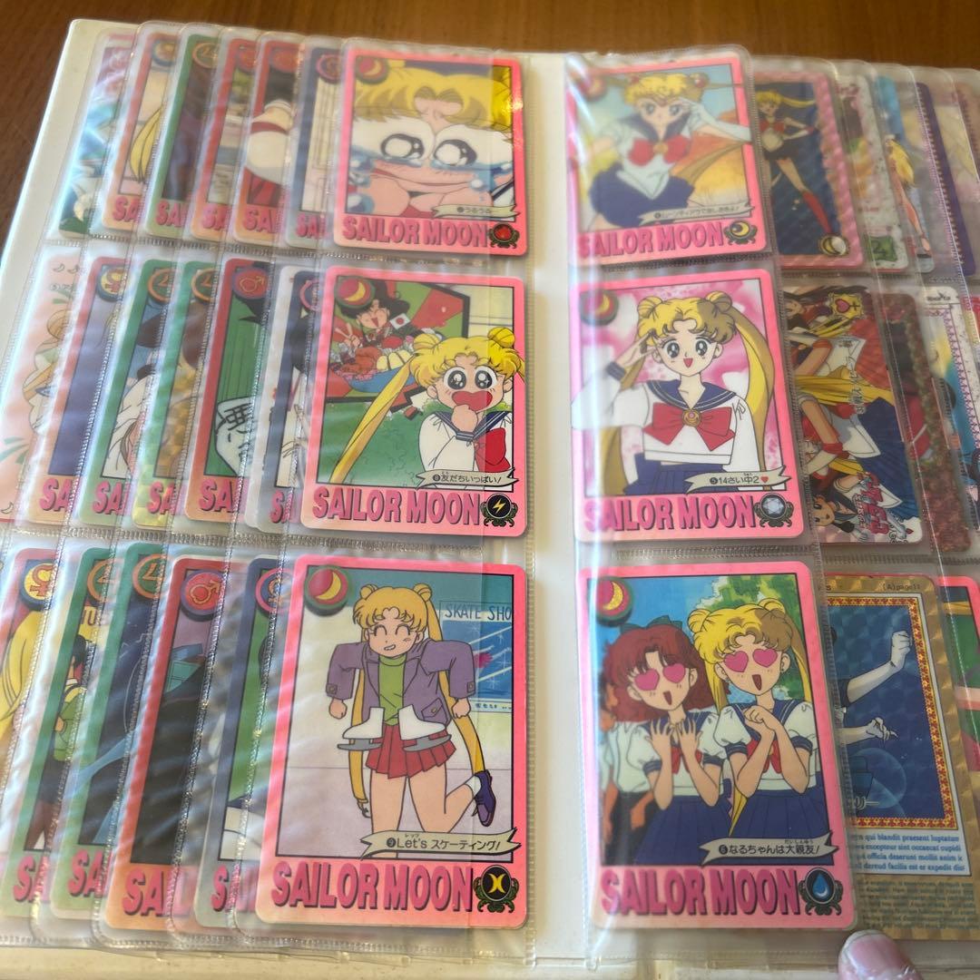 美少女戦士セーラームーンR ヒーローコレクションアルバム&カード まとめ売り！