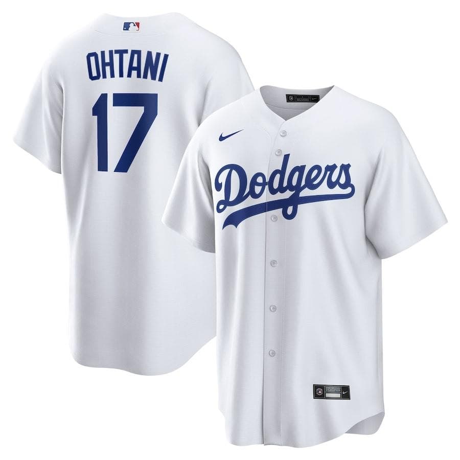 正規品 ＮＩＫＥ　ドジャース　大谷翔平　レプリカユニフォーム　ホワイト L