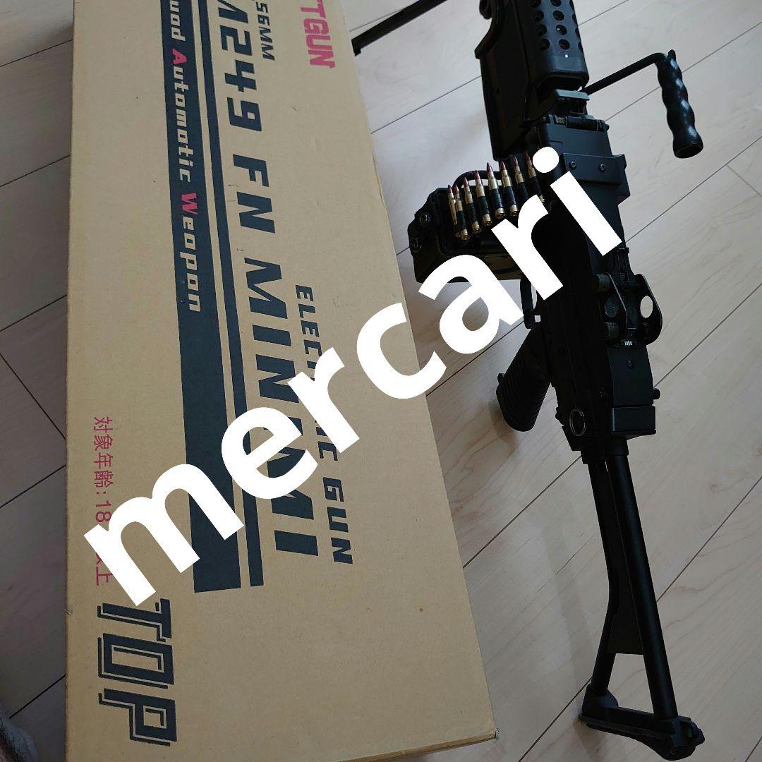 TOP M249　MINIMI　蛇腹ピストン交換済み